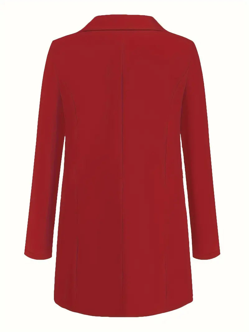 Elegant H-Silhouette Blazer